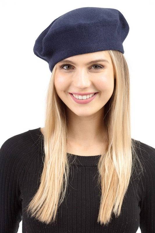 gray beret