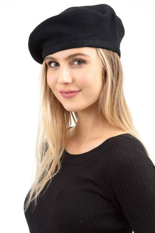 dark beret