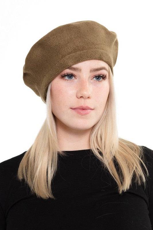 tan beret