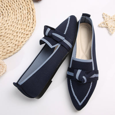 ON POINT BOW KNIT LOAFER