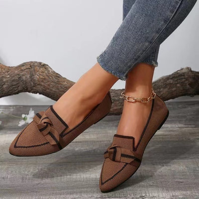 ON POINT BOW KNIT LOAFER