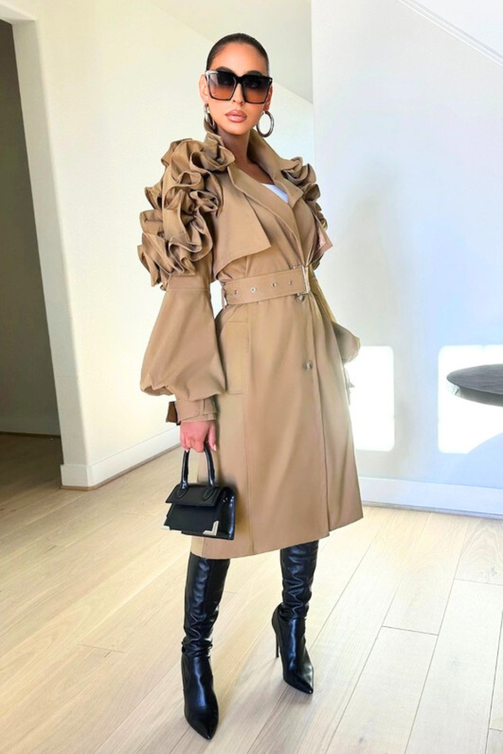 COMMAND THE ROOM TRENCH COAT