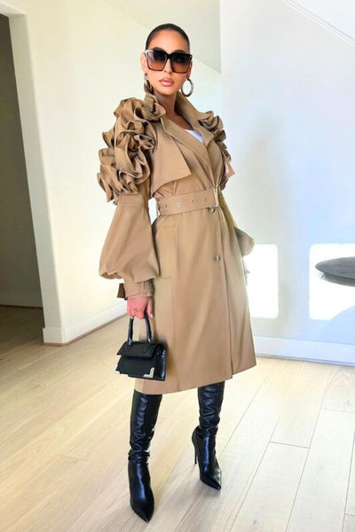 COMMAND THE ROOM TRENCH COAT