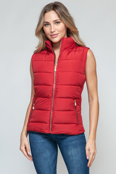 InVESTed Zip Up Vest with Pockets