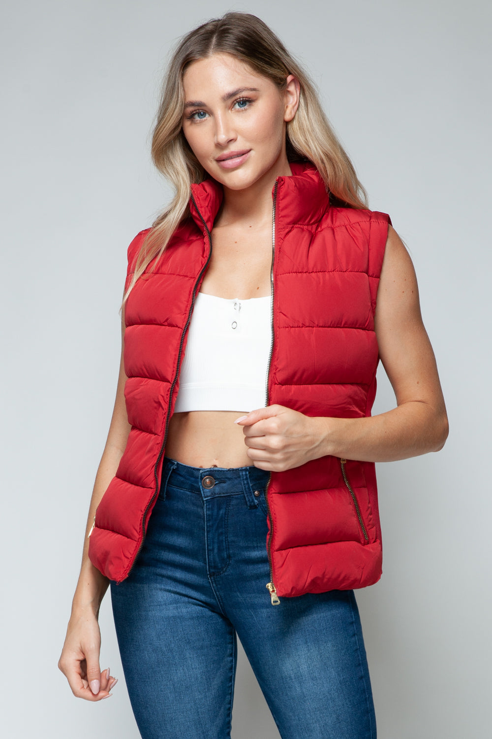 InVESTed Zip Up Vest with Pockets